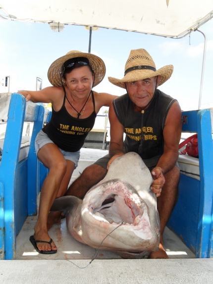 Рыбалка в Пафосе на лодке "THE ANGLER"